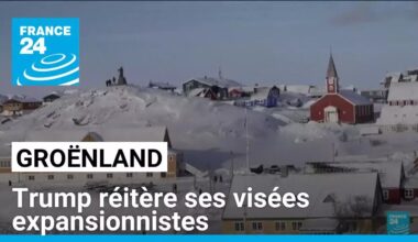 Visées de Trump sur le Groenland : "Cela ne se produira pas", dit le Danemark • FRANCE 24