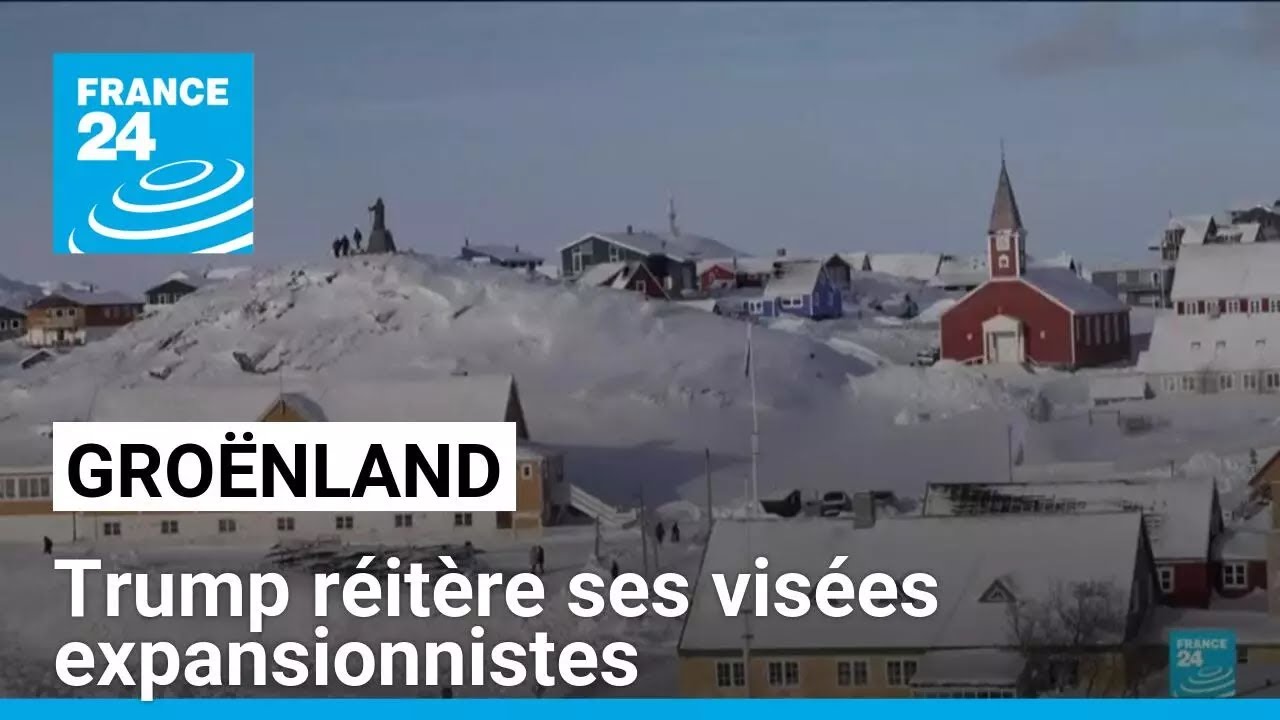 Visées de Trump sur le Groenland : "Cela ne se produira pas", dit le Danemark • FRANCE 24