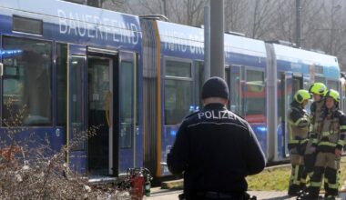 Attacker sets a woman on fire on a train in eastern Germany and flees