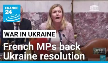 French lawmakers back Ukraine resolution, pressure government to seize Russian assets • FRANCE 24
