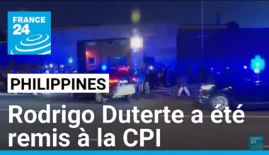 Accusé de crimes contre l'humanité, Rodrigo Duterte a été remis à la CPI • FRANCE 24
