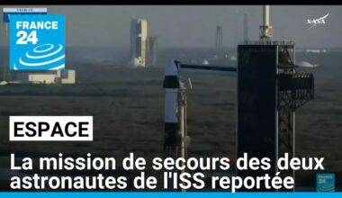 La mission de secours des deux astronautes de l'ISS reportée en raison d'un problème technique