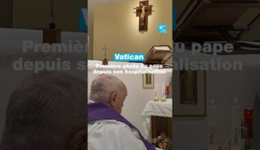 Vatican : première photo du pape depuis son hospitalisation • FRANCE 24