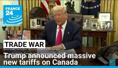 Trump doubles down on Canada trade war with massive new tariffs • FRANCE 24 English