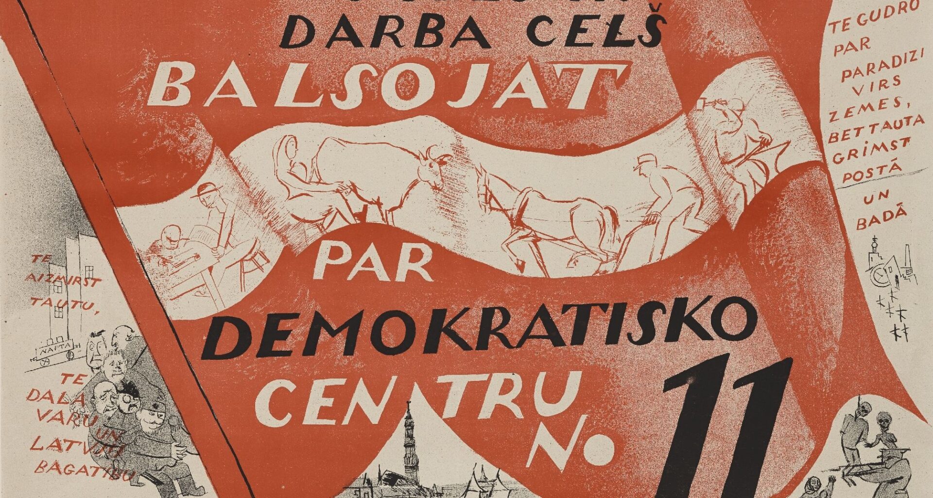 Latvia, land of advertising graphic designers between the avant-garde and Art Deco. An exhibition chronicles them