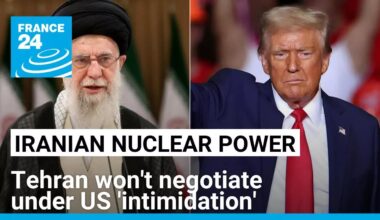 Iran says won't negotiate under 'intimidation' as Trump ramps up pressure on nuclear program