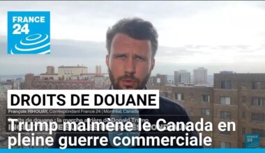 Donald Trump malmène le Canada en pleine guerre commerciale • FRANCE 24