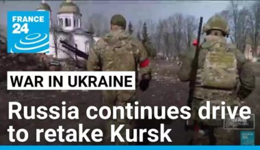 Russia continues drive to push Ukraine out of Kursk as Kyiv risks losing bargaining chip