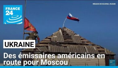 Cessez-le-feu en Ukraine : des négociateurs américains en route pour la Russie • FRANCE 24
