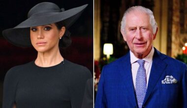Meghan Markle kicks King Charles off her radar:…