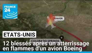 12 blessés après un atterrissage dans les flammes d'un avion Boeing • FRANCE 24