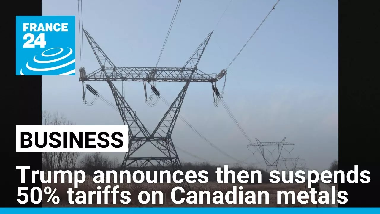 Trump halts doubling tariffs after Ontario premier backs down on US electricity surcharge