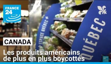 Droits de douane : au Canada, les produits américains de plus en plus boycottés • FRANCE 24