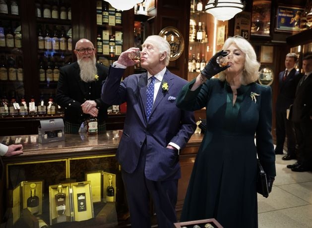 King Charles and Queen Camilla's Belfast visit: Royals hosted by famous Belfast publican Willie Jack during surprise trip to city's Cathedral Quarter