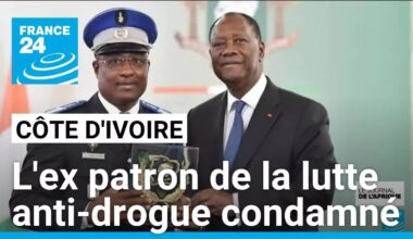 Scandale en Côte d'Ivoire : l'ex patron de la lutte anti-drogue condamné pour détournement
