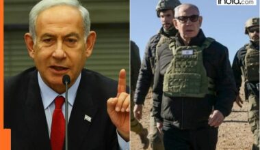 Israeli PM Benjamin Netanyahu visited IDF troops stationed at Mount Hermon on Tuesday.
