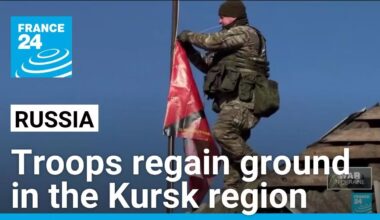 Russian troops regain ground in the Kursk region • FRANCE 24 English