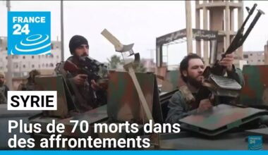Syrie : plus de 70 morts dans des combats entre forces de sécurité et combattants fidèles à Assad