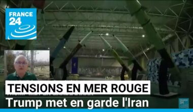 Tensions en Mer Rouge : Trump met en garde l'Iran • FRANCE 24