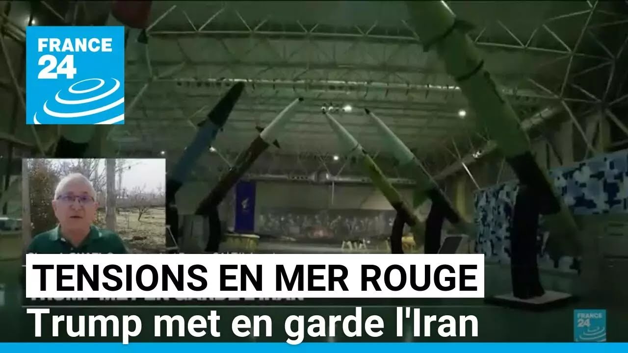 Tensions en Mer Rouge : Trump met en garde l'Iran • FRANCE 24