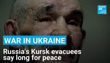‘Horror everywhere’: In Kursk, evacuated Russians long for peace • FRANCE 24 English