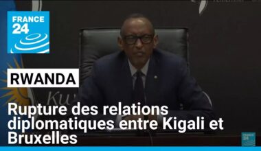 Rwanda : rupture des relations diplomatiques entre Kigali et Bruxelles • FRANCE 24