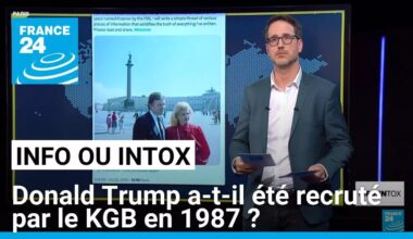 Donald Trump a-t-il été recruté par le KGB ? Voici ce que l’on sait • FRANCE 24