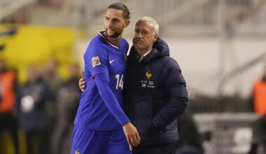 France midfielder Rabiot has a calf problem and could miss Croatia match