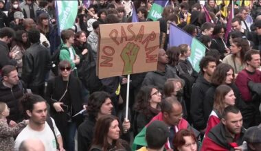 Tens of thousands in France protest against racism and far-right