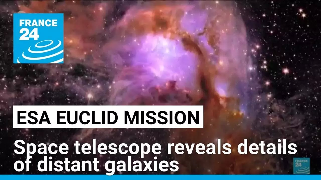 European telescope studying the dark universe unveils new images of distant galaxies • FRANCE 24