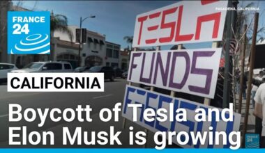 In California, a growing boycott of Tesla and Elon Musk is starting to impact the company