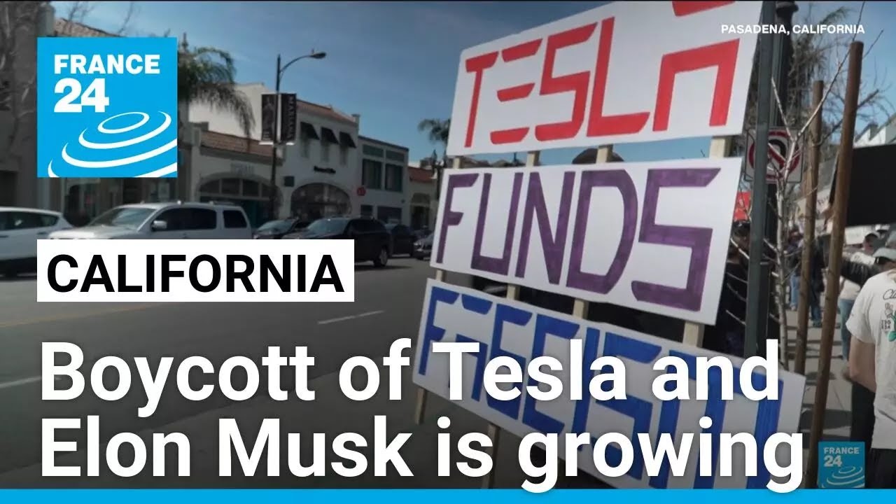 In California, a growing boycott of Tesla and Elon Musk is starting to impact the company