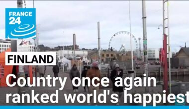 Finland again ranked happiest country in the world as US falls to its lowest-ever position