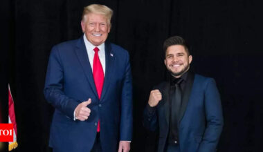 Former UFC veteran announces his retirement in a discussion with US President Donald Trump at the NCAA wrestling championship | MMA News