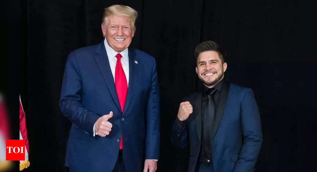 Former UFC veteran announces his retirement in a discussion with US President Donald Trump at the NCAA wrestling championship | MMA News