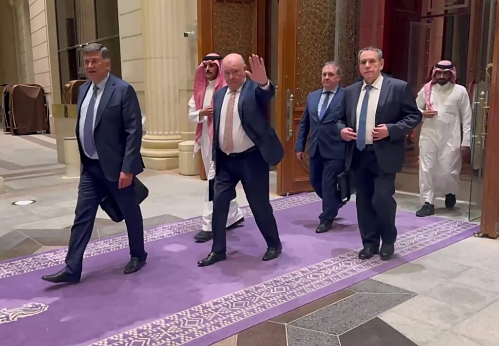 ruska delegacija v savdski arabiji