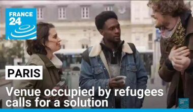 Cultural venue occupied by refugees urges French government to find a solution • FRANCE 24 English