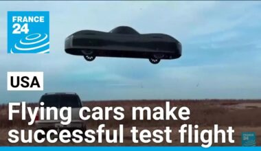 Flying cars make successful test flight in California • FRANCE 24 English