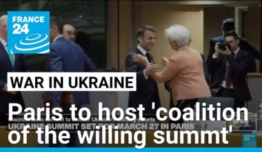 Macron announces new 'coalition' summit after EU leaders vow to continue backing Ukraine
