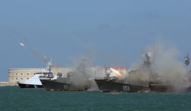 Russian navy vessels