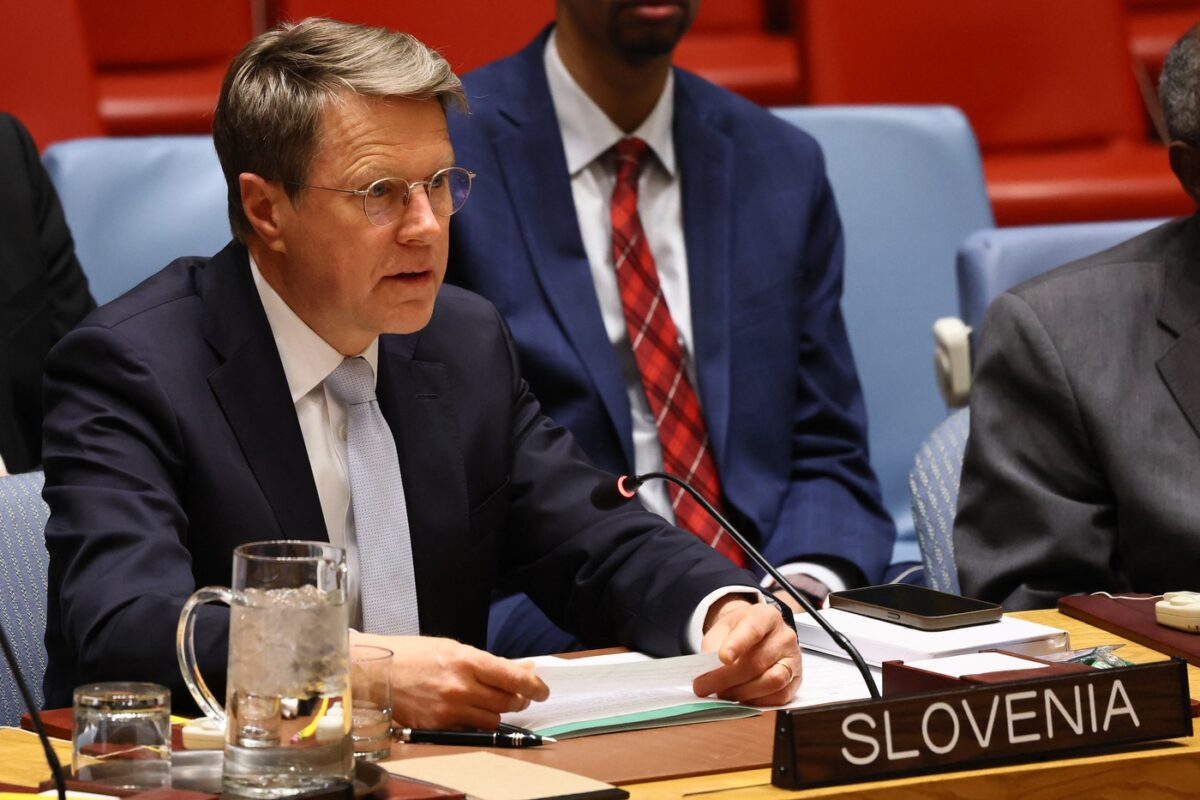Slovenija v Varnostnem svetu pozdravila ameriška prizadevanja za mir v Ukrajini