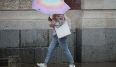 Дъжд и гръмотевици в Западна България