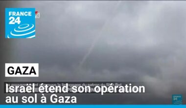 Israël étend son opération au sol à Gaza, le président israélien se dit "troublé"