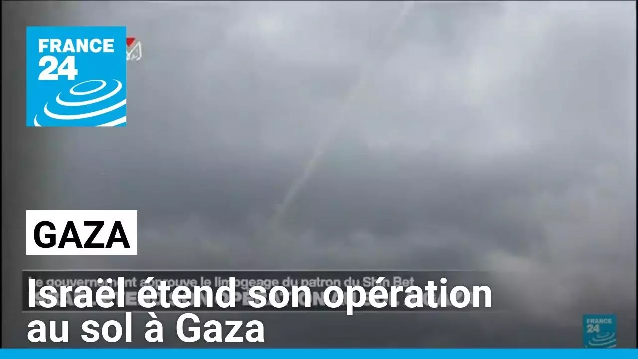 Israël étend son opération au sol à Gaza, le président israélien se dit "troublé"