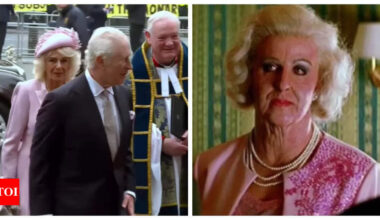 Band plays 'Dhoom Machale' as King Charles arrives for Commonwealth Day Service; Bollywood fans say 'That's clearly Hrithik Roshan disguised as Camilla' |