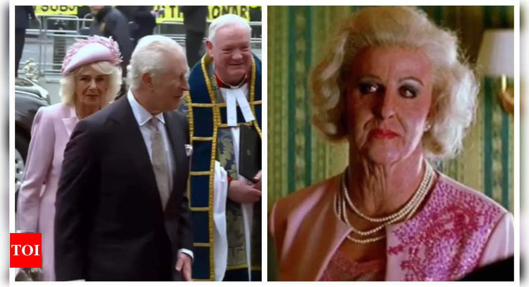 Band plays 'Dhoom Machale' as King Charles arrives for Commonwealth Day Service; Bollywood fans say 'That's clearly Hrithik Roshan disguised as Camilla' |