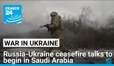Russia-Ukraine ceasefire talks to begin in Saudi Arabia • FRANCE 24 English