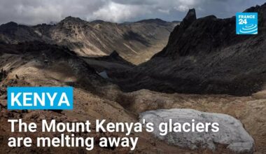 The glaciers on Mount Kenya’s peaks are melting away • FRANCE 24 English