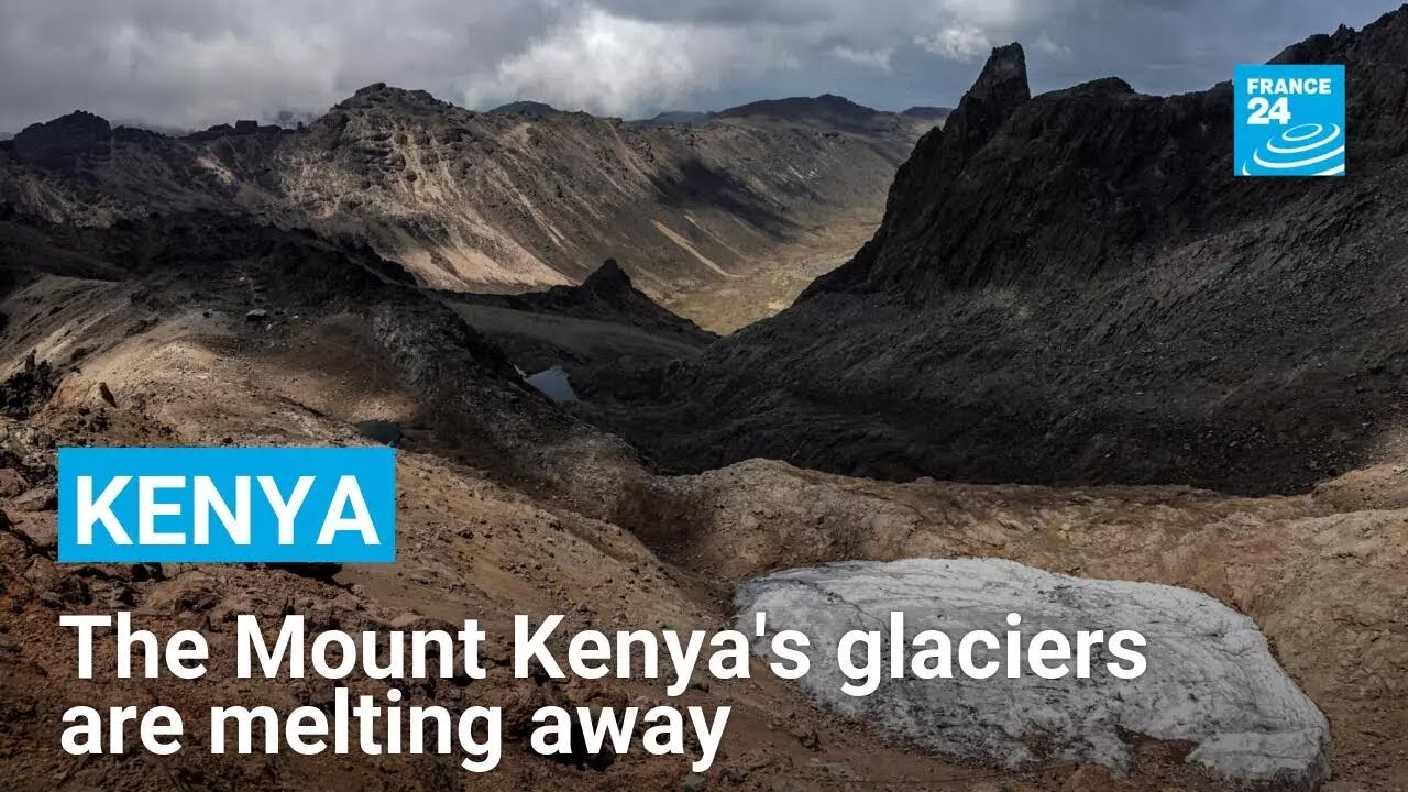 The glaciers on Mount Kenya’s peaks are melting away • FRANCE 24 English