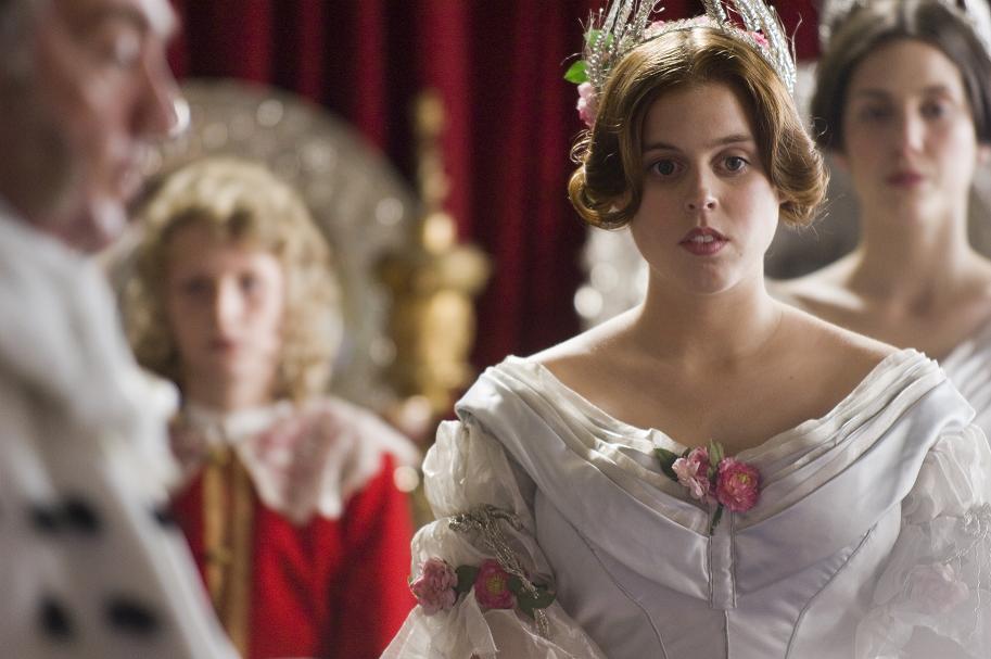 Princess Beatrice in a scene from *Young Victoria*.
